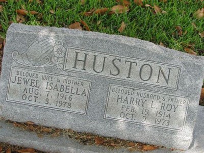 Harry L "Roy" Huston on Sysoon