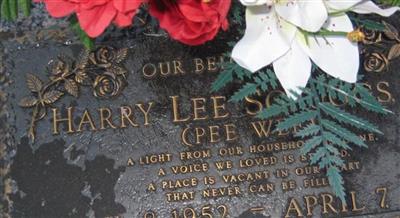 Harry Lee "Pee Wee" Scruggs, Jr on Sysoon