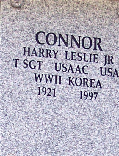 Harry Leslie Connor, Jr on Sysoon