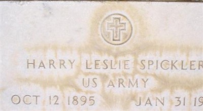Harry Leslie Spickler on Sysoon