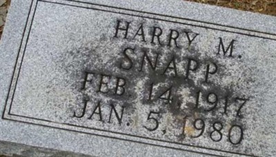 Harry M Snapp on Sysoon