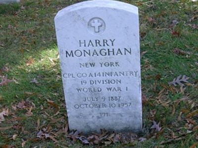 Corp Harry Monaghan on Sysoon