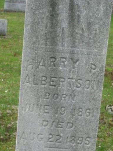 Harry P. Albertson on Sysoon
