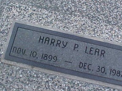 Harry P Lear on Sysoon