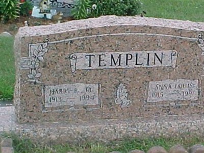 Harry Reffitt Templin on Sysoon