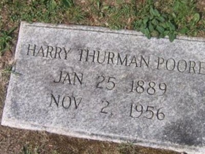 Harry Thurman Poore on Sysoon