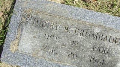 Harry Walter Pryor Brumbaugh on Sysoon