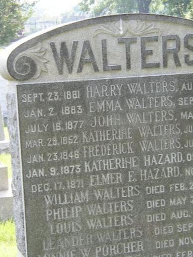 Harry Walters on Sysoon