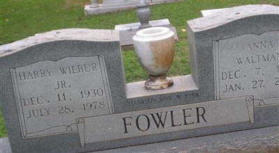 Harry Wilbur Fowler, Jr on Sysoon