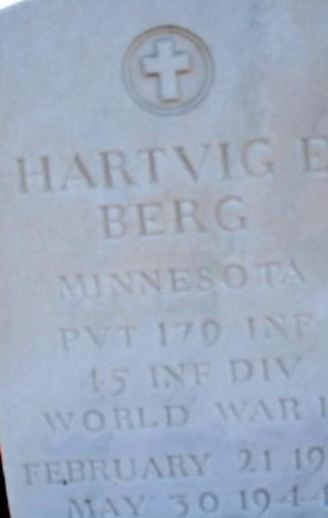 Hartvig E Berg on Sysoon