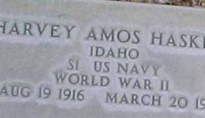 Harvey Amos Haskell on Sysoon