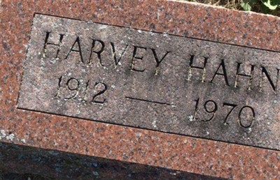 Harvey August Hahn on Sysoon
