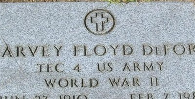 Harvey Floyd DeFord on Sysoon