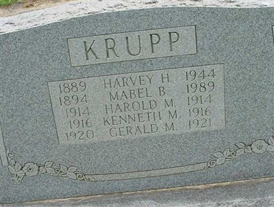 Harvey H Krupp on Sysoon