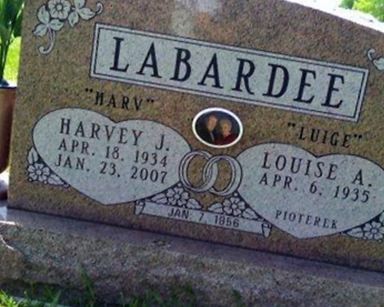 Harvey James LaBardee, Find a grave on Sysoon Harvey James LaBardee on Sysoon