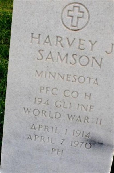 Harvey Joseph Samson on Sysoon