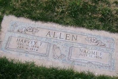 Harvey Thomas "Harry" Allen on Sysoon