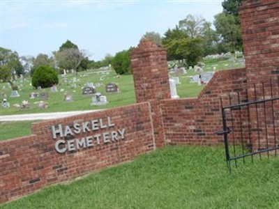 Haskell Cemetery on Sysoon