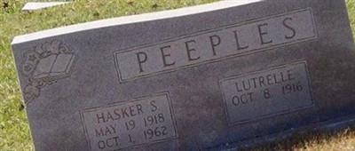 Hasker Stanley Peeples on Sysoon