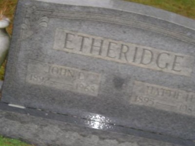 Hattie Bell House Etheridge on Sysoon