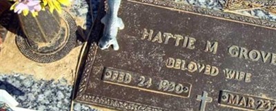 Hattie M Groves on Sysoon