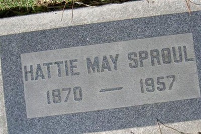 Hattie May Sproul on Sysoon