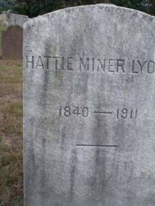 Hattie Miner Lyons on Sysoon