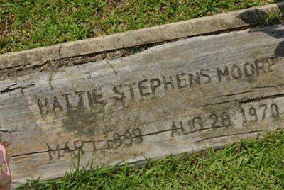Hattie Stephens Moore on Sysoon