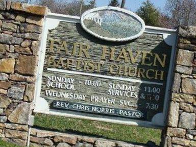 Fair Haven Baptist Church Cemetery on Sysoon