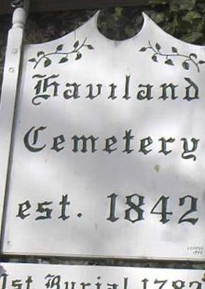 Haviland Cemetery on Sysoon