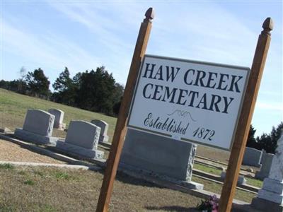 Haw Creek Cemetery on Sysoon