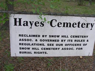 Hayes Cemetery on Sysoon
