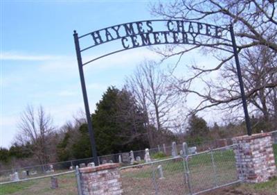 Haymes Chapel Cemetery on Sysoon
