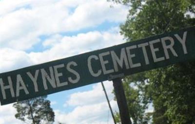 Haynes Cemetery on Sysoon