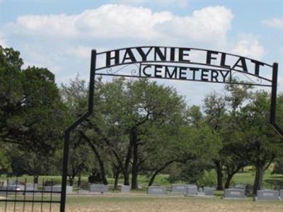 Haynie Flat Cemetery on Sysoon