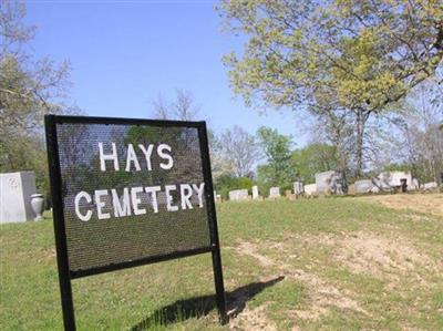 Hays Cemetery on Sysoon