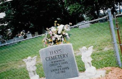 Hays Cemetery on Sysoon