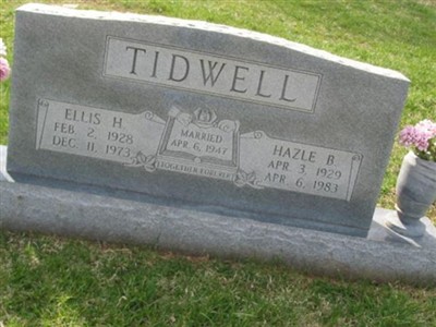 Hazel B Tidwell on Sysoon