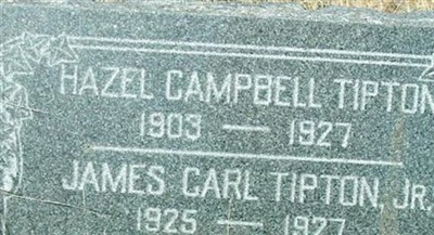 Hazel Campbell Tipton on Sysoon