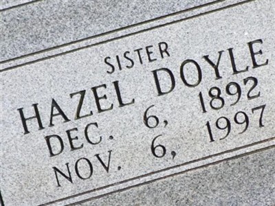 Hazel Doyle Scott on Sysoon