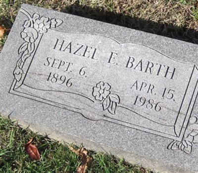 Hazel E. Barth on Sysoon