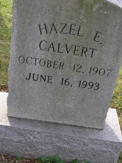 Hazel E Calvert on Sysoon