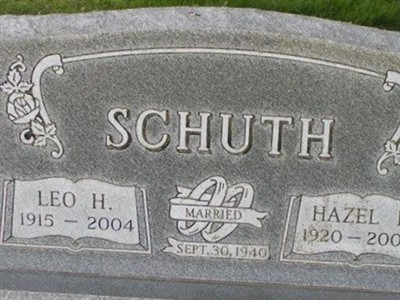 Hazel F Biever Schuth on Sysoon