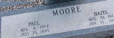 Hazel Hawk Moore on Sysoon