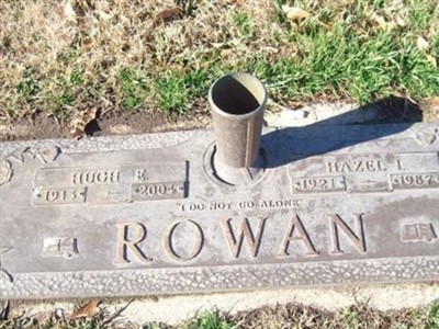 Hazel I. Rowan on Sysoon