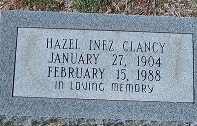 Hazel Inez Clancy on Sysoon