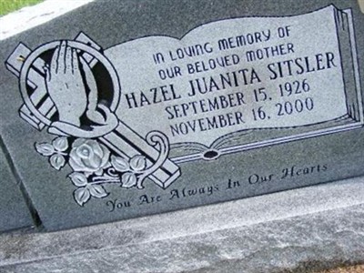 Hazel Juanita Sitsler on Sysoon