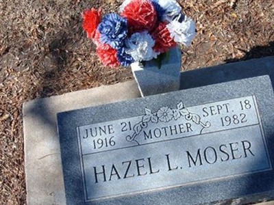 Hazel L. Moser on Sysoon