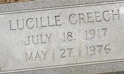 Hazel Lucille Sparger Creech on Sysoon