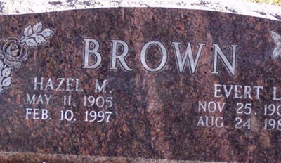 Hazel M Brown on Sysoon